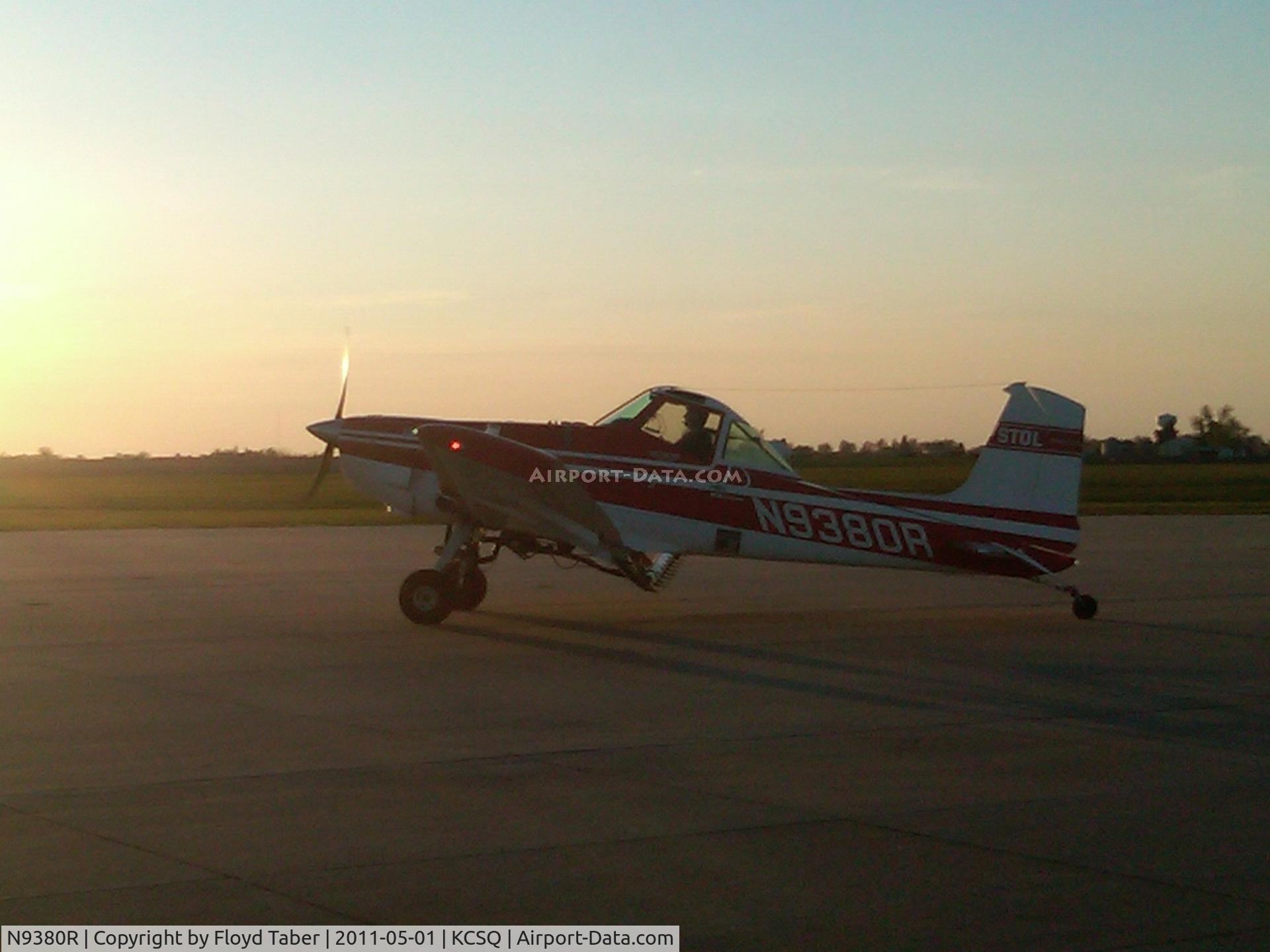 N9380R, 1975 Cessna A188B C/N 18802268, I think Larry was going for a fun flight!!!