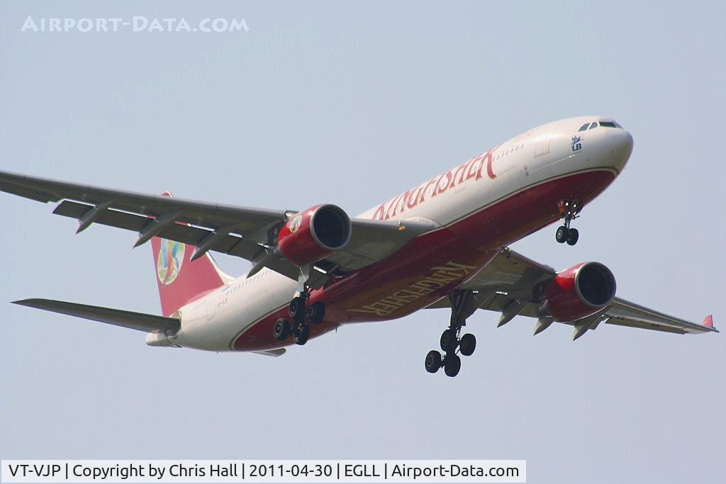 VT-VJP, 2008 Airbus A330-223 C/N 946, Kingfisher