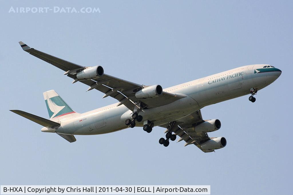 B-HXA, 1996 Airbus A340-313 C/N 136, Cathay Pacific Airways