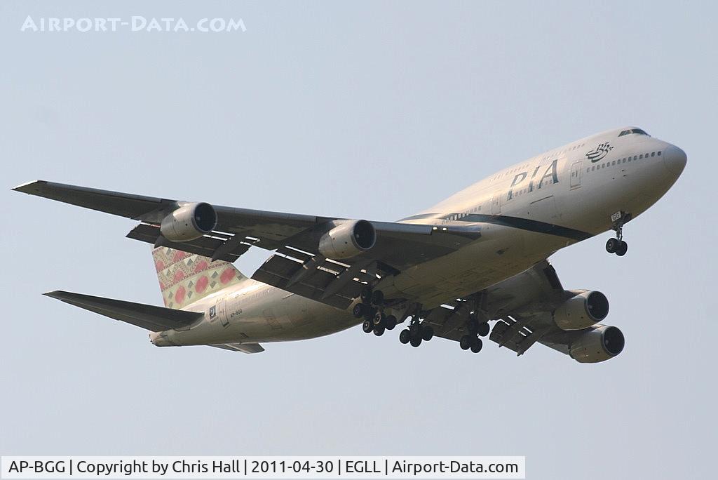 AP-BGG, 1988 Boeing 747-367 C/N 24215, Pakistan International Airlines