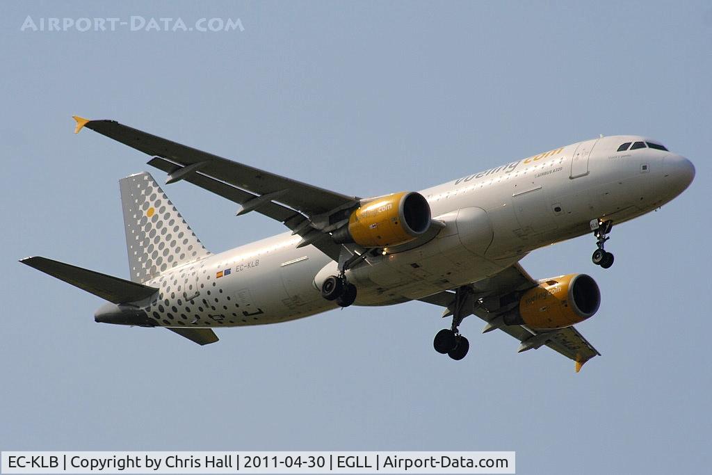 EC-KLB, 2007 Airbus A320-214 C/N 3321, Vueling Airlines