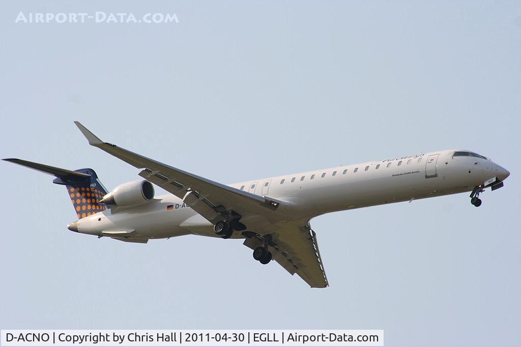 D-ACNO, 2010 Bombardier CRJ-900 NG (CL-600-2D24) C/N 15255, Eurowings