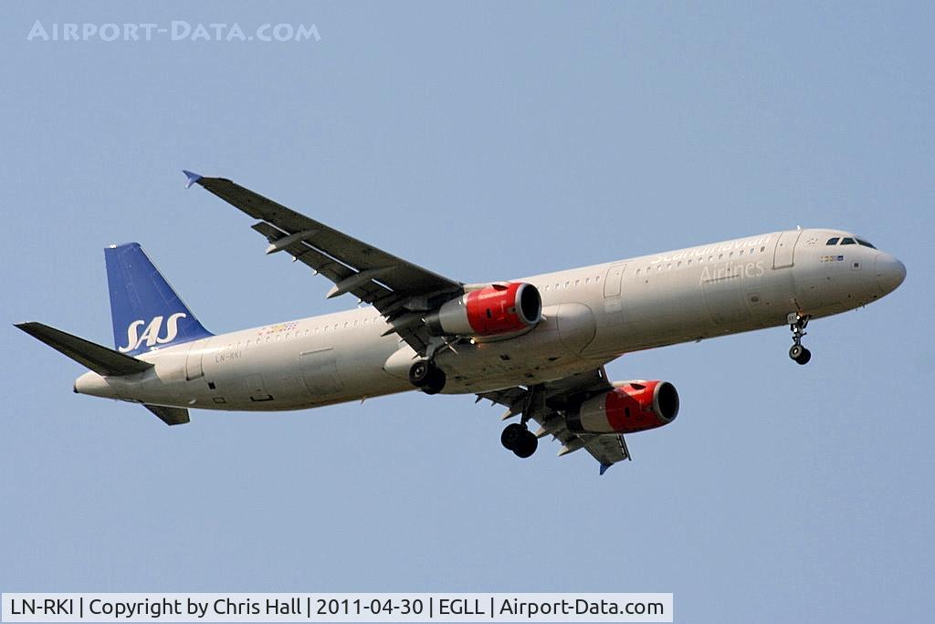 LN-RKI, 2002 Airbus A321-232 C/N 1817, SAS