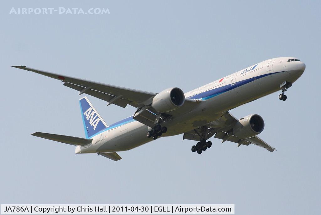 JA786A, 2010 Boeing 777-381/ER C/N 37948, All Nippon
