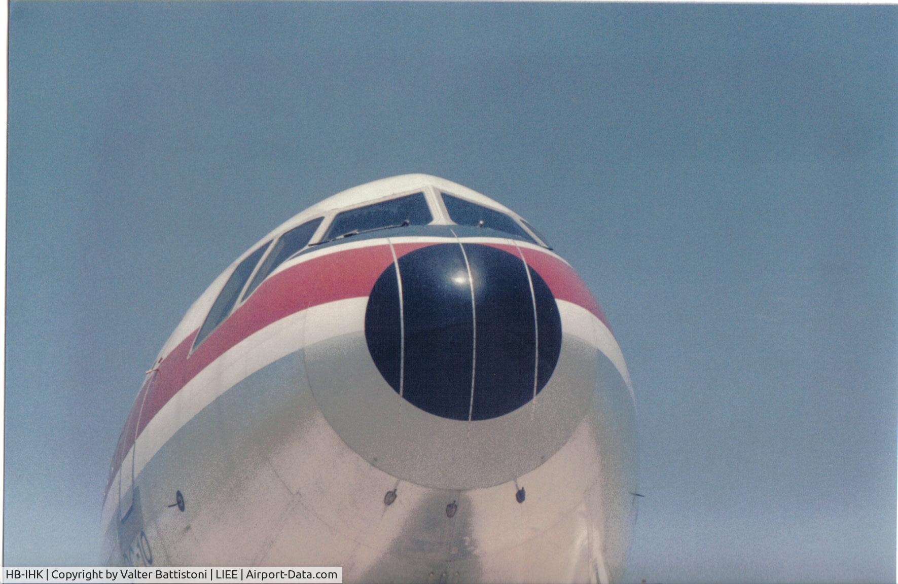 HB-IHK, 1978 McDonnell Douglas DC-10-30 C/N 46998, The nose.