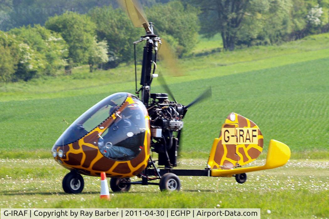 G-IRAF, 1996 RAF 2000 GTX SE C/N PFA G/13-1278, Rotary Air Force RAF-2000 GTX-SE [PFA G/13-1278] Popham~G 30/4/2011