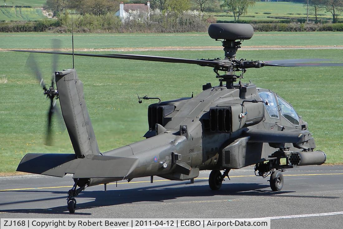 ZJ168, 1999 Westland Apache AH.1 C/N WAH.3, Westland AH1 Apache Longbow