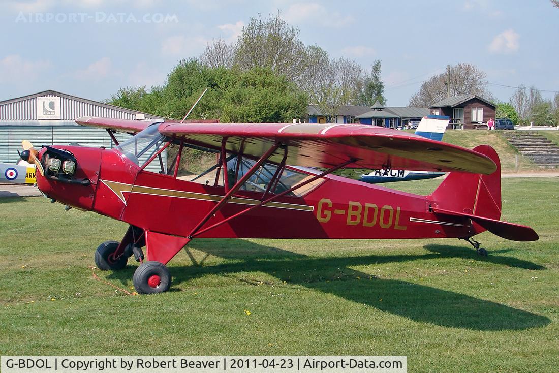 G-BDOL, 1945 Piper J3C-65 Cub Cub C/N 13186, Piper J3C-65 Cub at Bidford on Avon airfield
