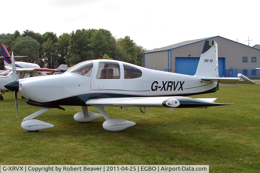 G-XRVX, 2006 Van's RV-10 C/N PFA 339-14592, Vans RV-10