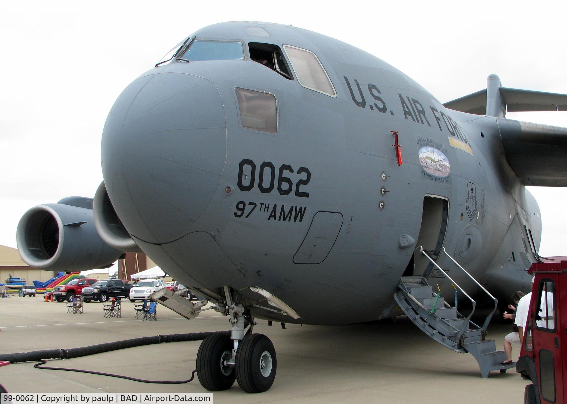 99-0062, 1999 Boeing C-17A Globemaster III C/N 50066/P-62, Barksdale Air Force Base 2011