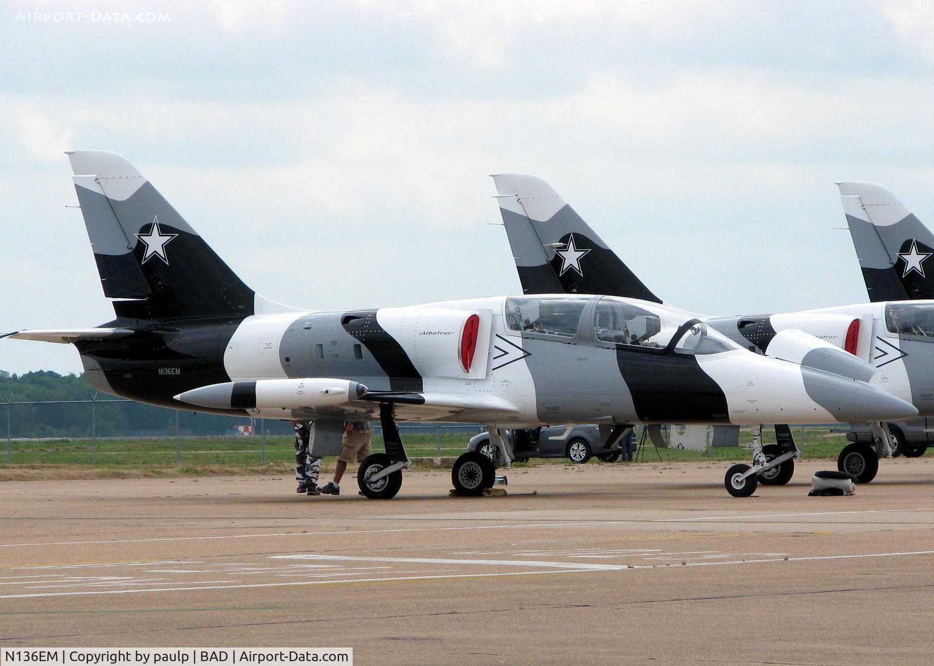 N136EM, 1984 Aero L-39C Albatros C/N 432917, Barksdale Air Force Base 2011