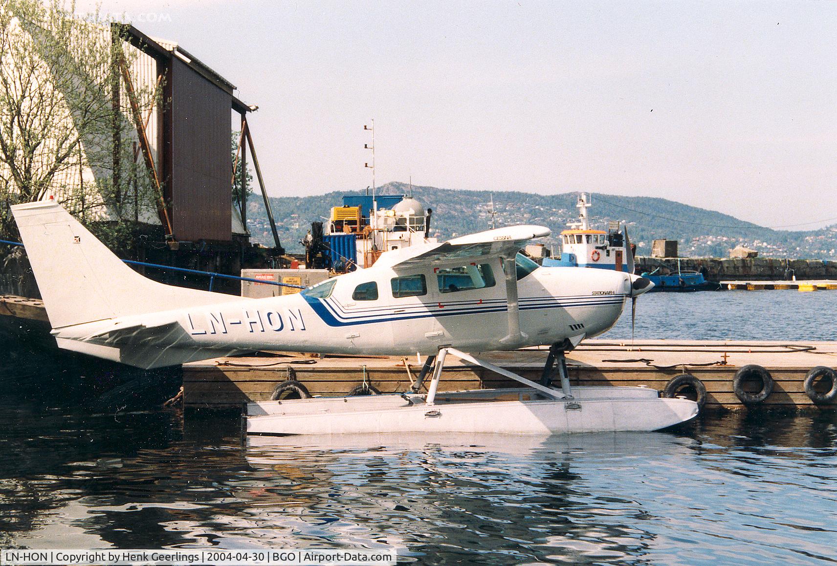 LN-HON, 1979 Cessna U206G Stationair C/N U20605475, Fonnafly