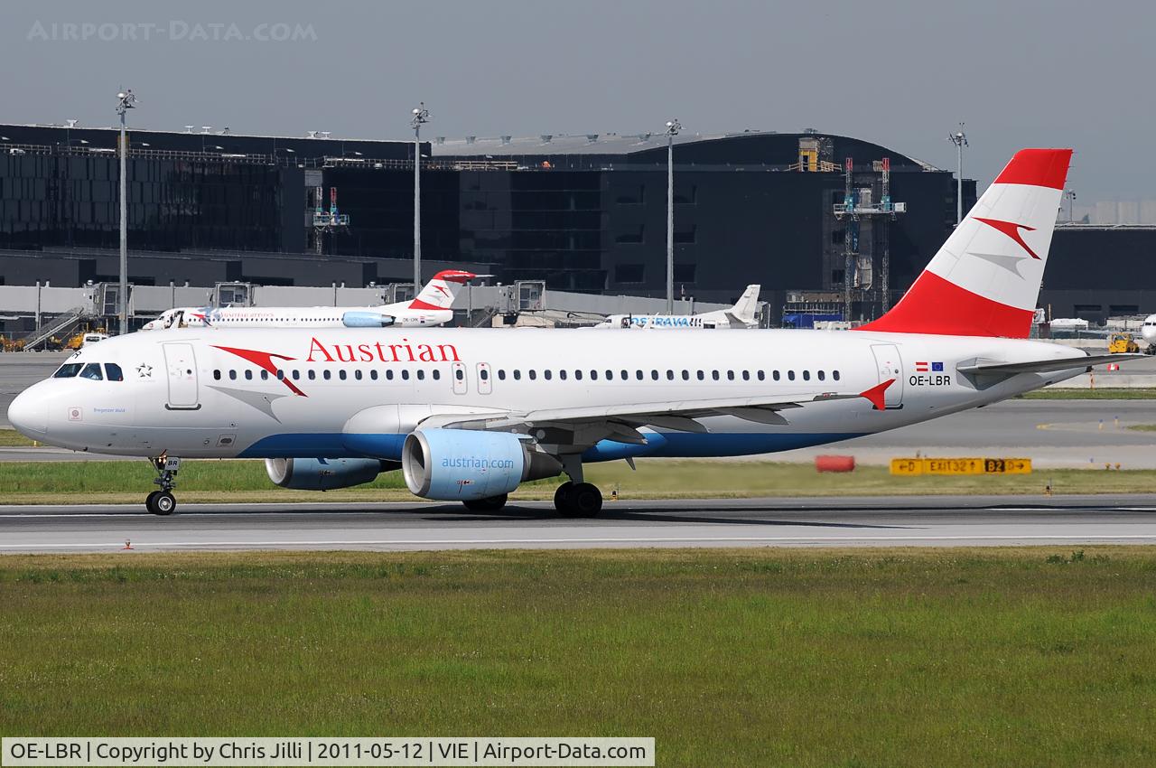 OE-LBR, 2000 Airbus A320-214 C/N 1150, Austrian Airlines