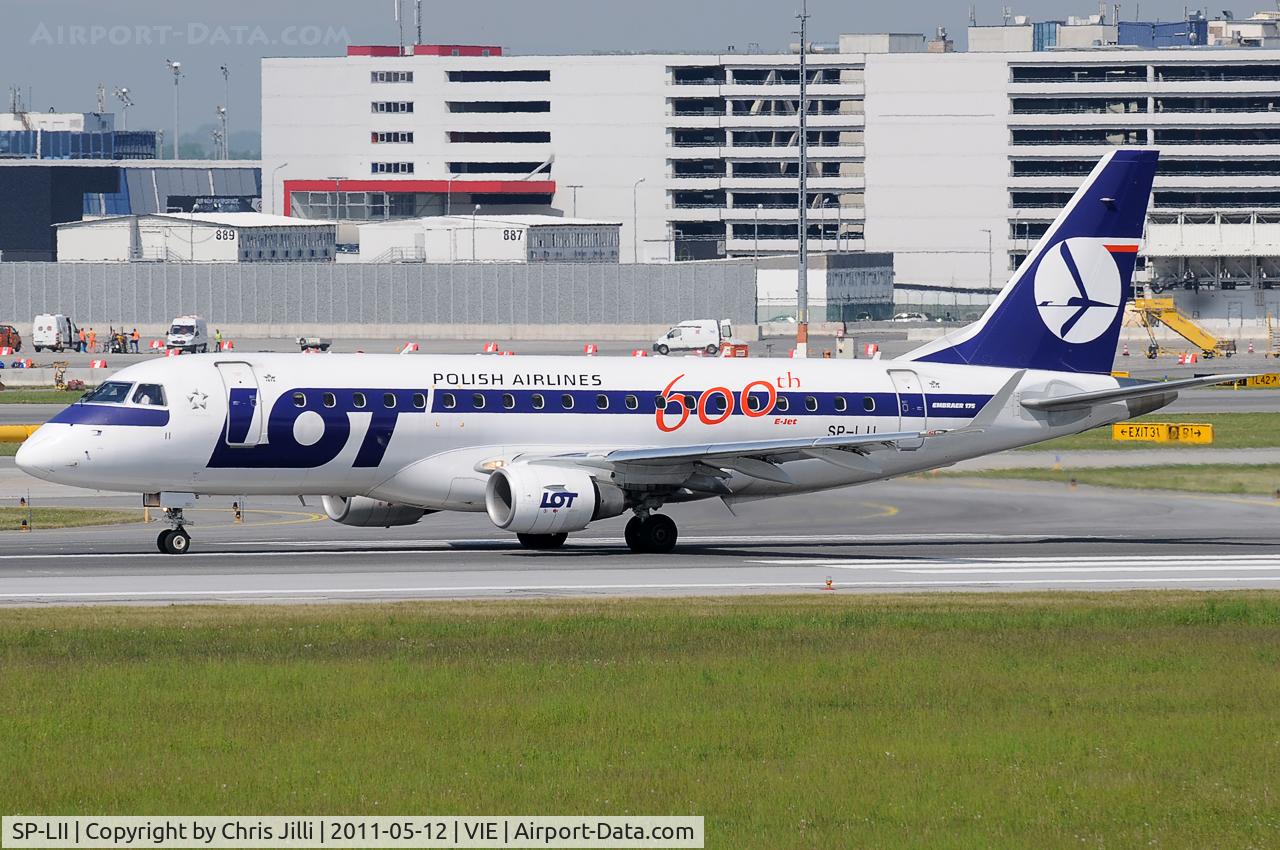 SP-LII, 2009 Embraer 175LR (ERJ-170-200LR) C/N 17000290, LOT Polish Airlines