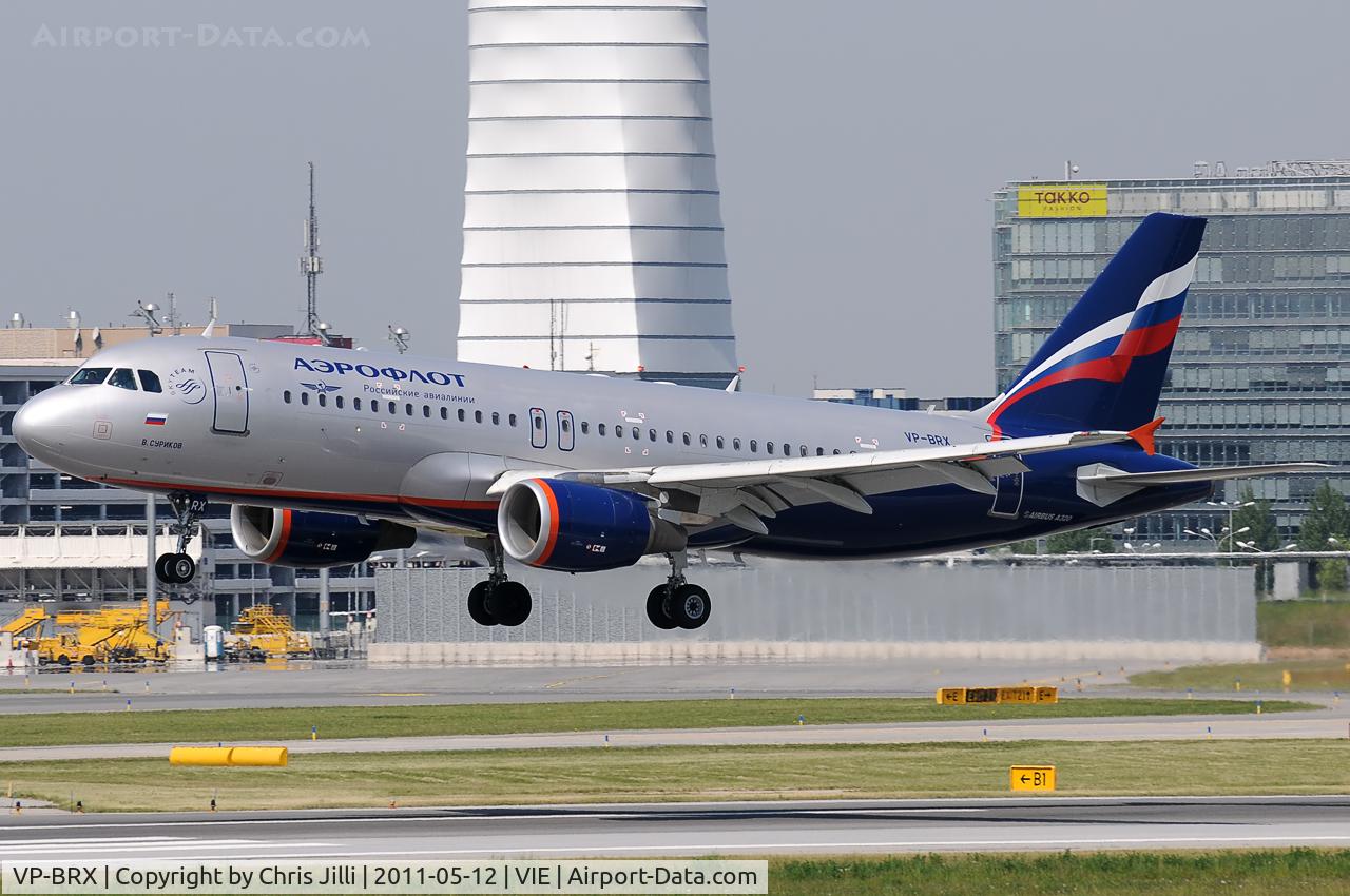 VP-BRX, 2007 Airbus A320-214 C/N 3063, Aeroflot