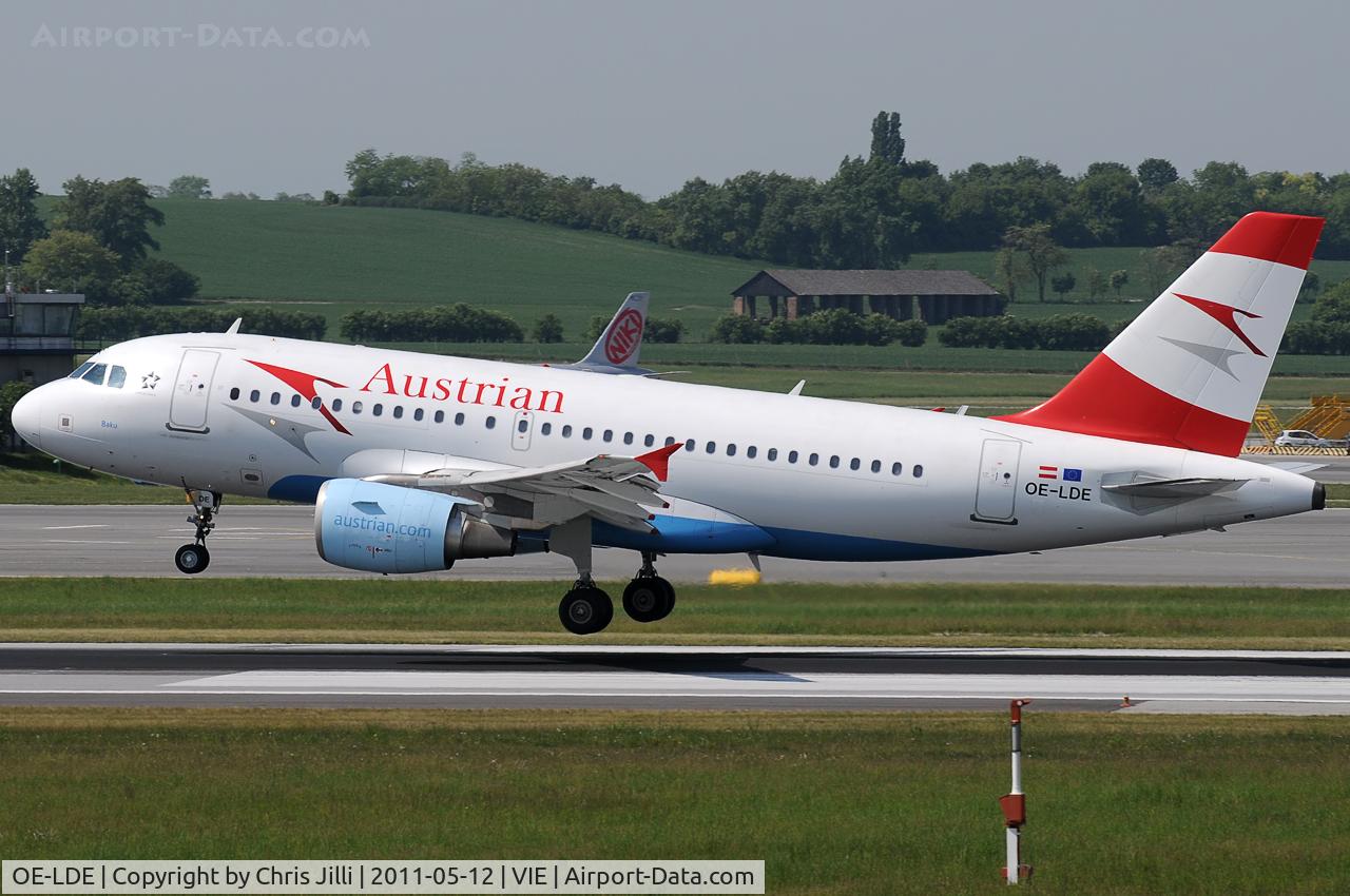 OE-LDE, 2005 Airbus A319-112 C/N 2494, Austrian AIrlines