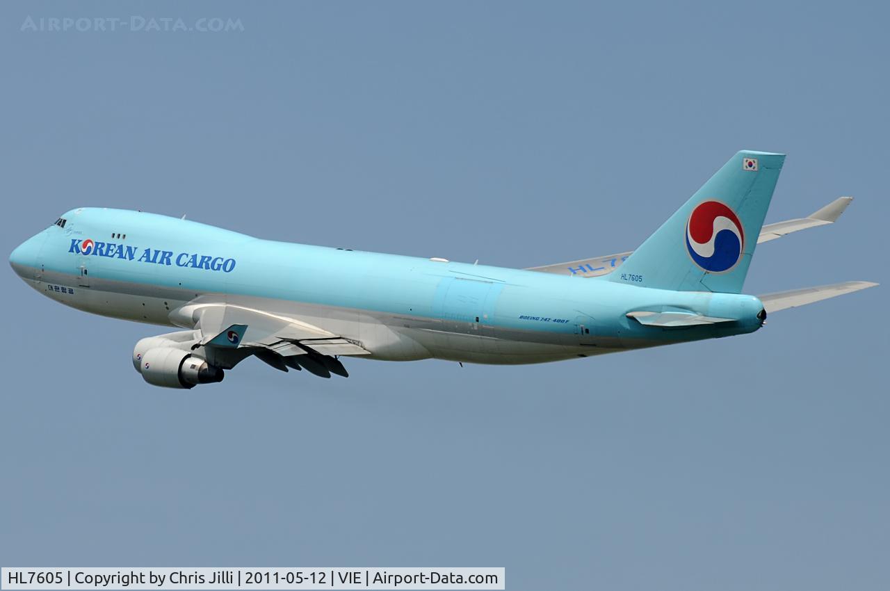 HL7605, 2006 Boeing 747-4B5ERF C/N 35526, Korean Air Cargo