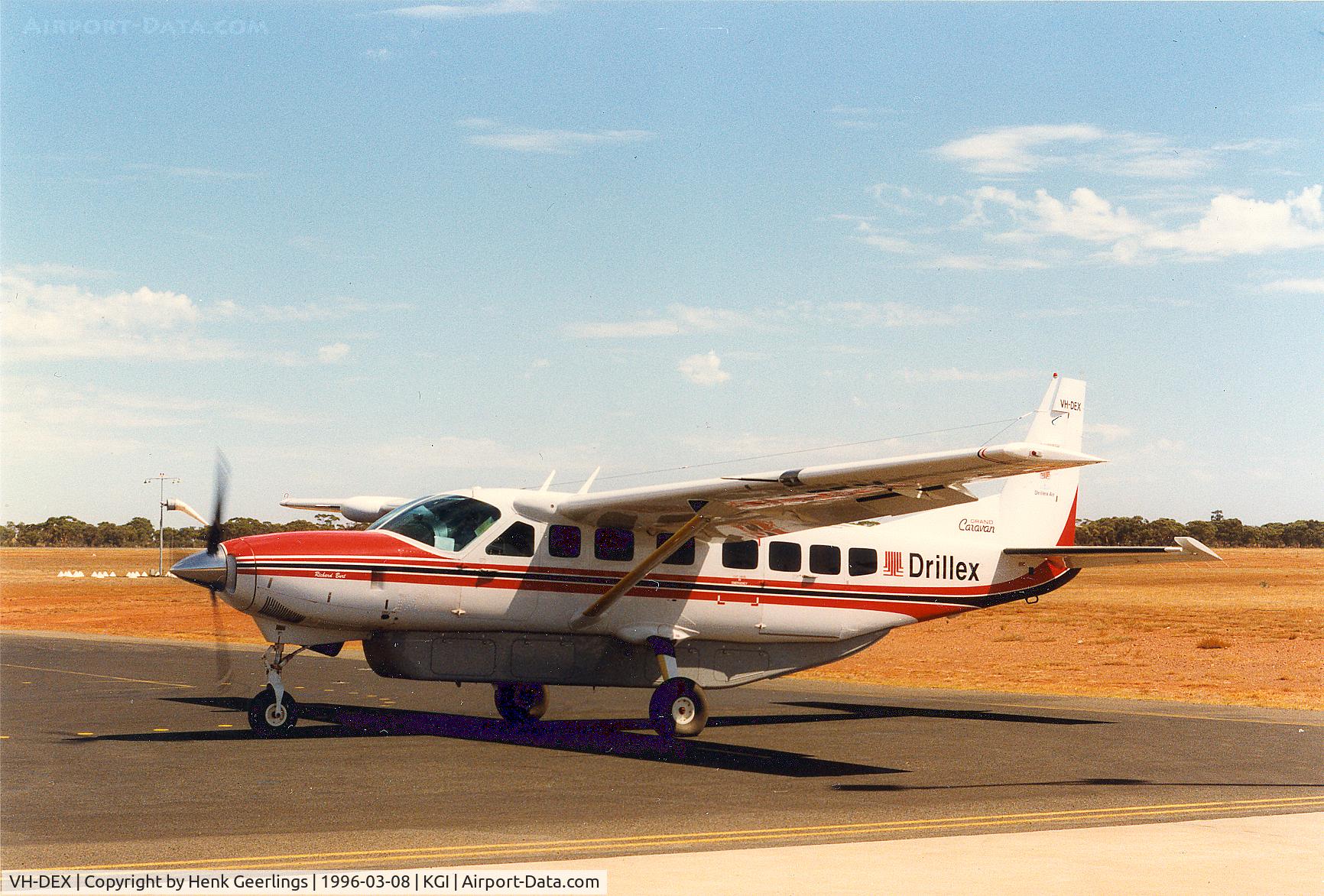 VH-DEX, Cessna 208B Grand Caravan C/N 208B0418, Drillex Air