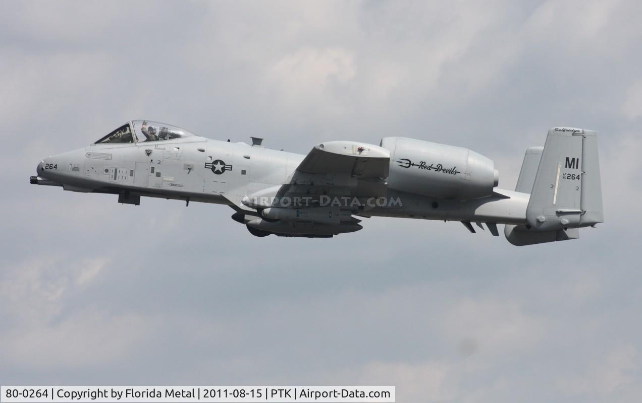 80-0264, 1980 Fairchild Republic A-10C Thunderbolt II C/N A10-0614, A-10A