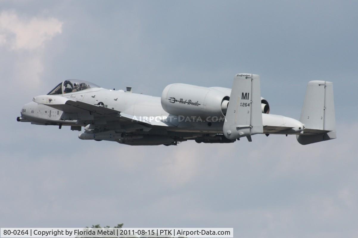 80-0264, 1980 Fairchild Republic A-10C Thunderbolt II C/N A10-0614, A-10A