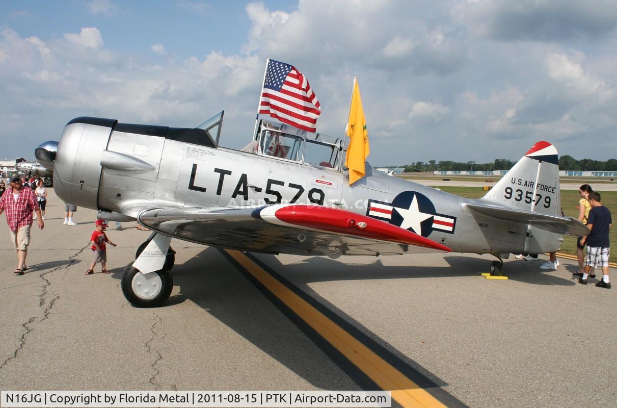 N16JG, 1942 North American AT-6C Texan C/N 88-11731, AT-6C