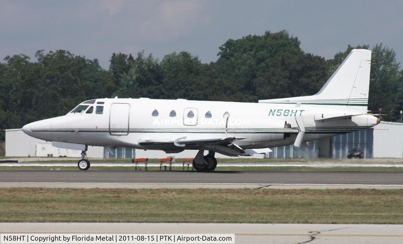 N58HT, 1981 Rockwell International NA-265-65 Sabreliner 65 C/N 465-70, Sabreliner