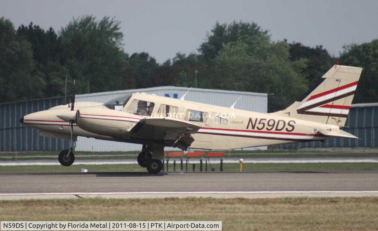 N59DS, 1981 Piper PA-34-220T C/N 34-8133065, PA-34