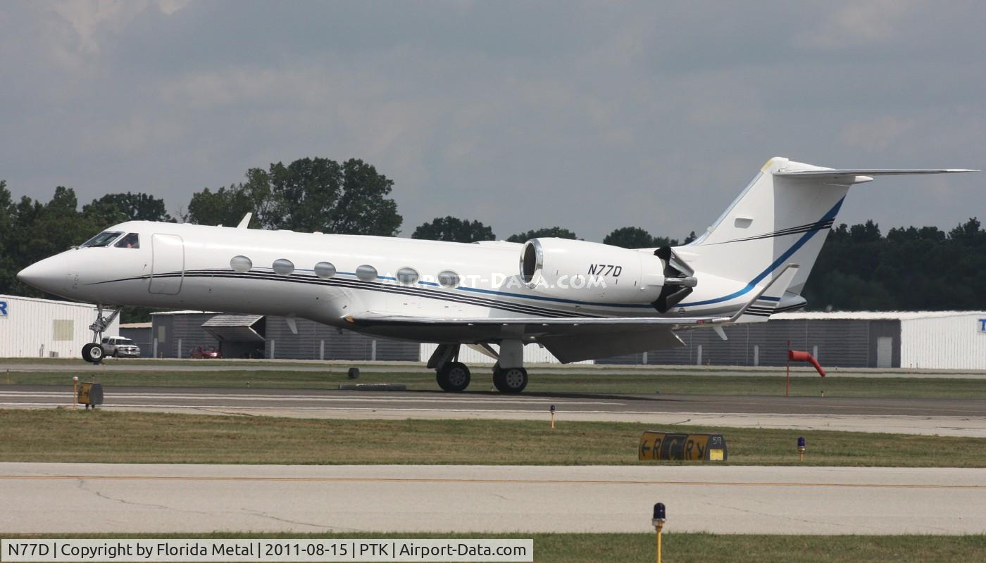 N77D, 1998 Gulfstream Aerospace G-IV C/N 1340, Gulfstream IV
