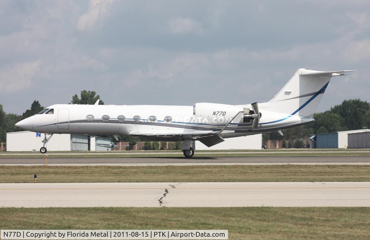 N77D, 1998 Gulfstream Aerospace G-IV C/N 1340, Gulfstream IV