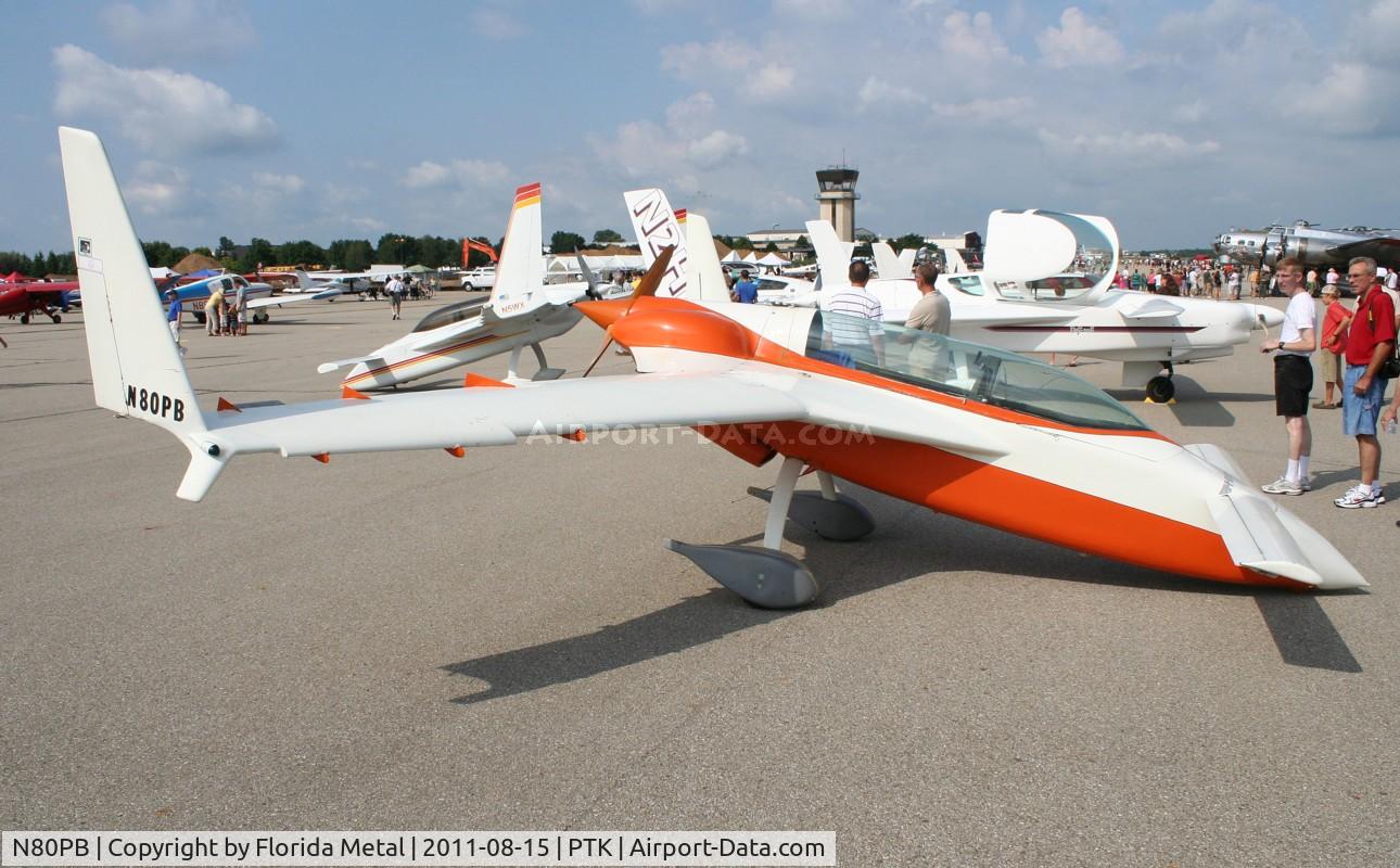N80PB, 1980 Rutan VariEze C/N 1262, VariEZE