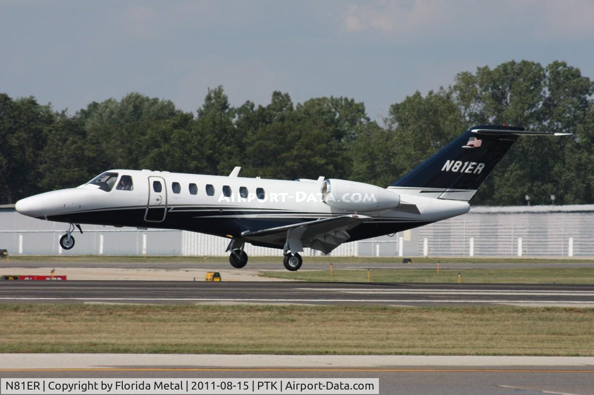 N81ER, 2007 Cessna 525B CitationJet CJ3 C/N 525B0190, C525B