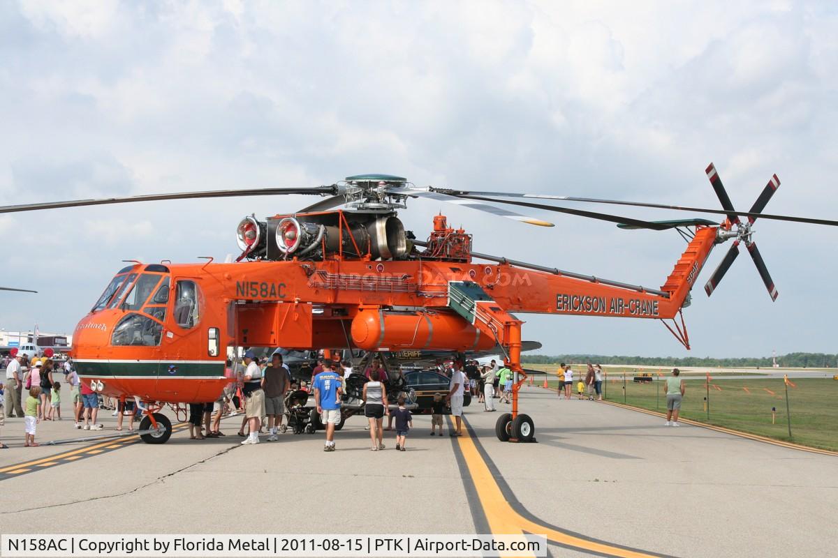 N158AC, 1968 Sikorsky S-64F Skycrane C/N 64081, Skycrane
