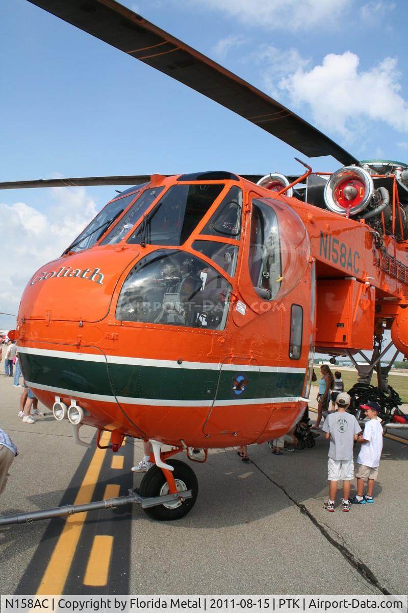 N158AC, 1968 Sikorsky S-64F Skycrane C/N 64081, Skycrane
