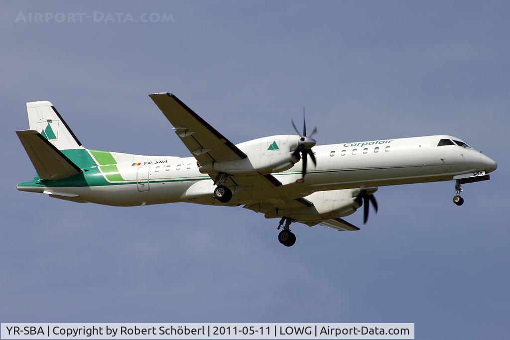 YR-SBA, 1996 Saab 2000 C/N 2000-038, YR-SBA