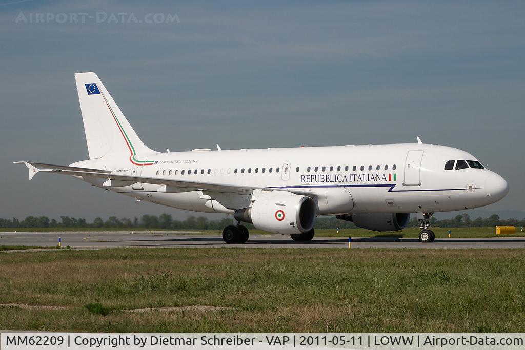 MM62209, 2002 Airbus ACJ319 (A319-115/CJ) C/N 1795, Italian Air Force Airbus 319