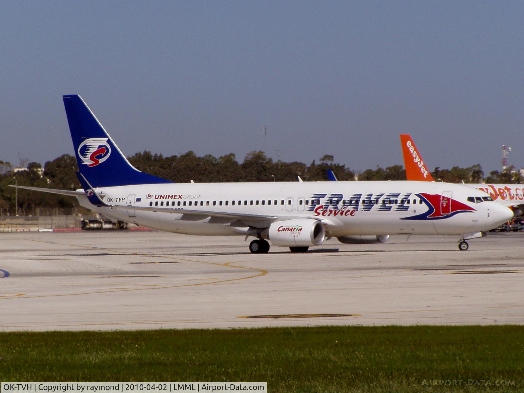 OK-TVH, 2008 Boeing 737-8Q8 C/N 35275, B737 OK-TVH Travel Services