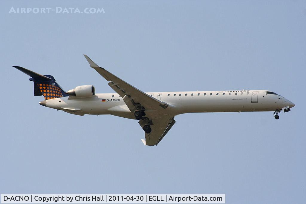 D-ACNO, 2010 Bombardier CRJ-900 NG (CL-600-2D24) C/N 15255, Eurowings