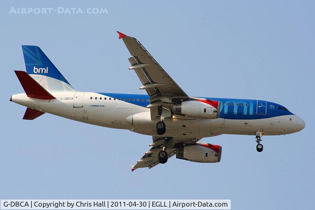 G-DBCA, 2004 Airbus A319-131 C/N 2098, BMI