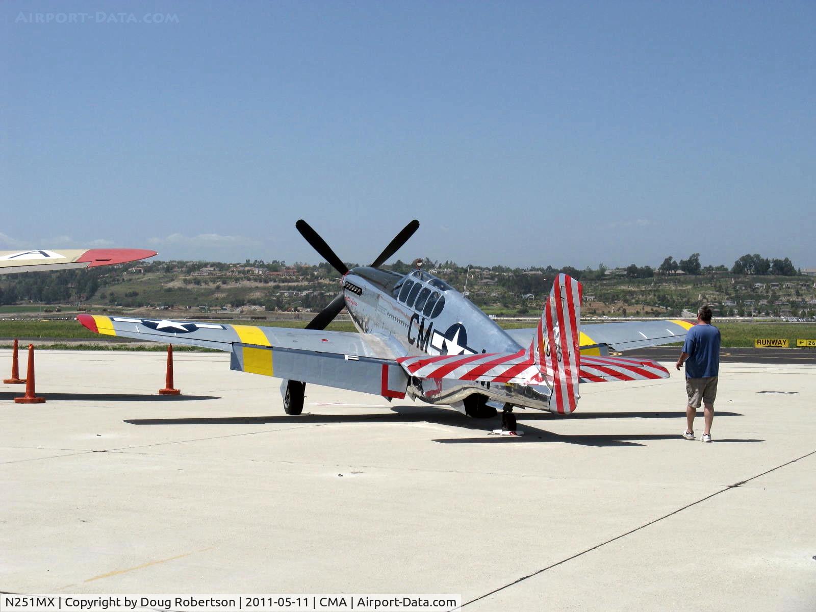 N251MX, 1943 North American P-51C-10 Mustang C/N 103-22730, 1943 North American TP-51C-10 MUSTANG as NL251MX 'Betty Jane', Packard Liberty/RR V-1650-3 1,380 Hp, modified for tandem dual control. Limited class