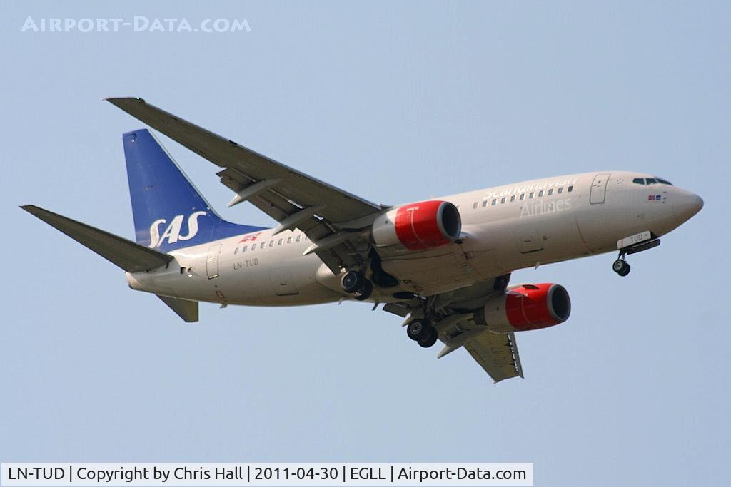 LN-TUD, 1998 Boeing 737-705 C/N 28217, SAS