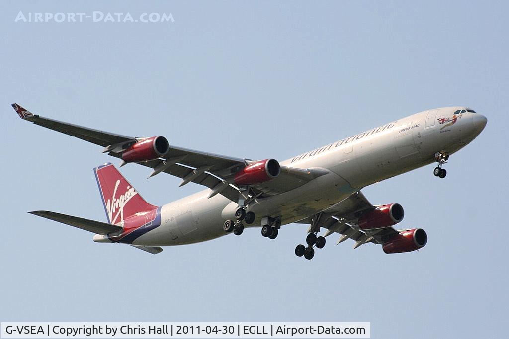 G-VSEA, 1992 Airbus A340-311 C/N 003, Virgin Atlantic Airways