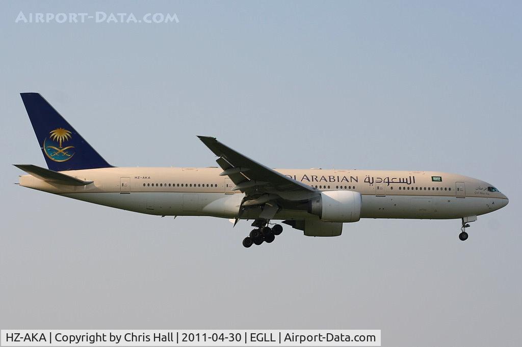 HZ-AKA, 1997 Boeing 777-268/ER C/N 28344, Saudi Arabian Airlines