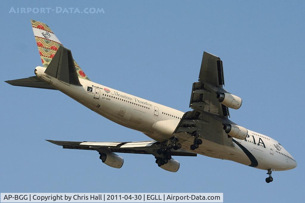 AP-BGG, 1988 Boeing 747-367 C/N 24215, Pakistan International Airlines
