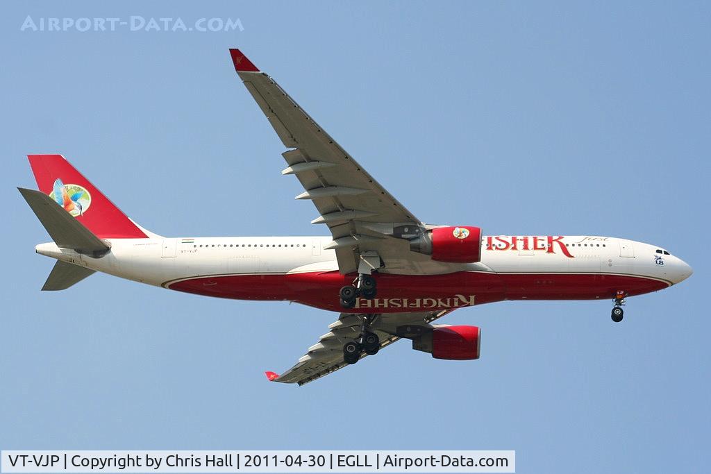 VT-VJP, 2008 Airbus A330-223 C/N 946, Kingfisher Airlines