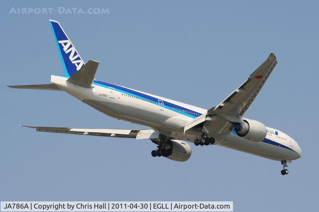 JA786A, 2010 Boeing 777-381/ER C/N 37948, All Nippon