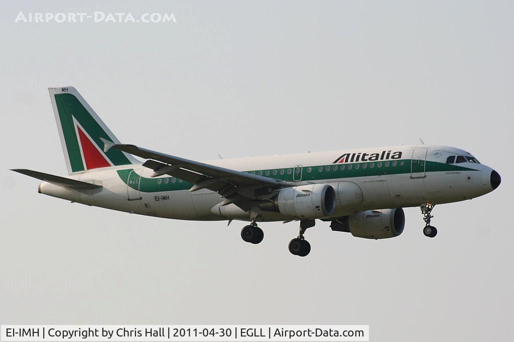 EI-IMH, 2003 Airbus A319-112 C/N 2101, Alitalia