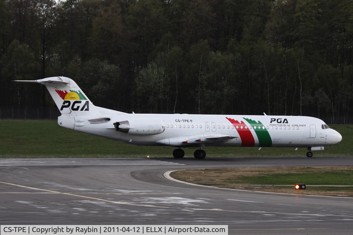 CS-TPE, 1991 Fokker 100 (F-28-0100) C/N 11342, Going home to Portugal