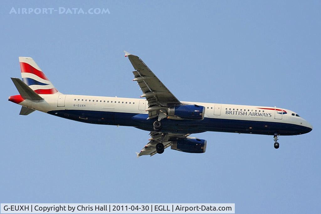 G-EUXH, 2004 Airbus A321-231 C/N 2363, British Airways