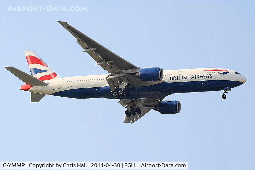 G-YMMP, 2001 Boeing 777-236 C/N 30315, British Airways