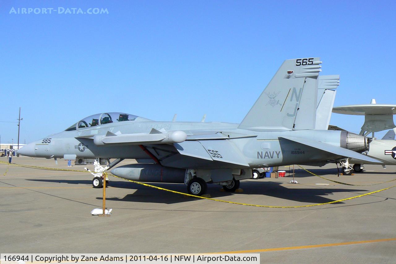 166944, 2010 Boeing EA-18G Growler C/N G-29, At the 2011 Air Power Expo - NAS Fort Worth
